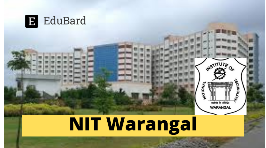 NIT Warangal | Online FDP on DATA SCIENCE for Engineering Applications, Apply by 7​​​​​​​​​​​​​​ᵗʰ August 2022