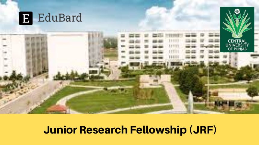Central University of Punjab | Applications are invited for JRF position, Apply by April 11th, 2023