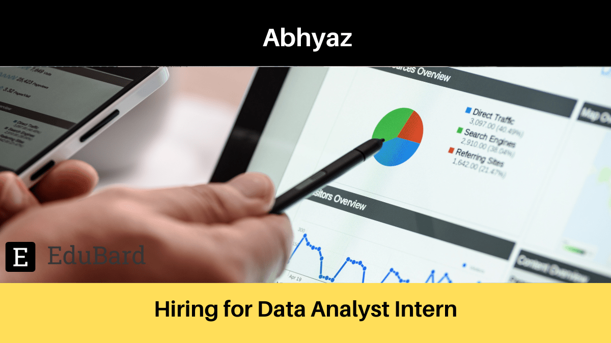 Abhyaz  | Applications are invited for Data Analyst Intern, Apply Now!