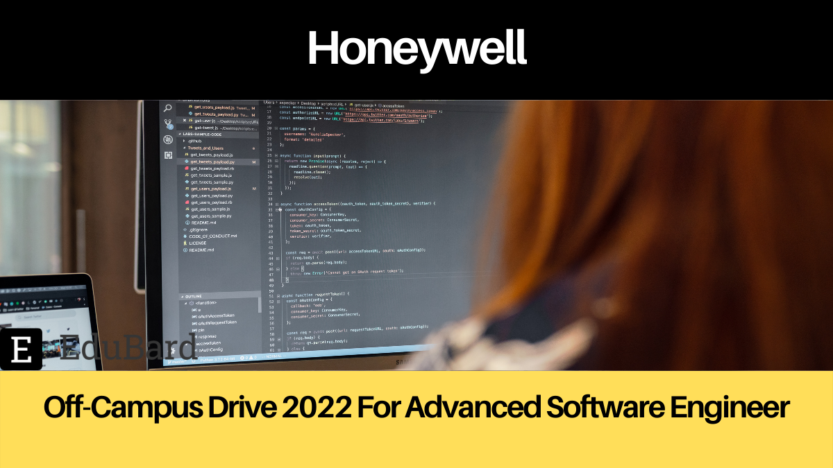 Honeywell Off Campus Drive 2022 For Advanced Software Engineer | B.E/B.Tech/BCA | Apply Now