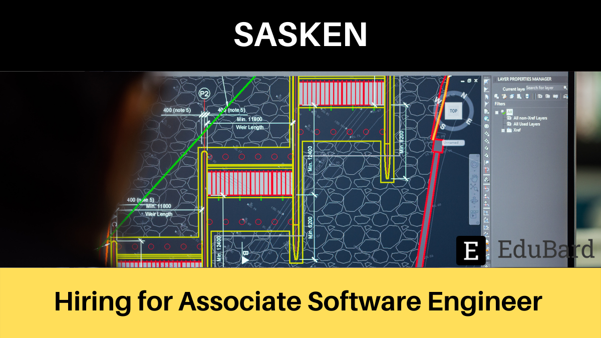 SASKEN is hiring for an Associate Software Engineer, Apply ASAP