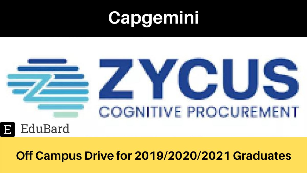 ZYCUS is hiring for ITIS Interns; Apply by 4th May 2022