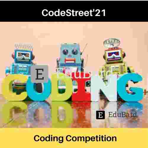American Express | CodeStreet'21- flagship Annual Hackathon, Prizes worth INR 75K; Apply by Sept. 5th, 2021