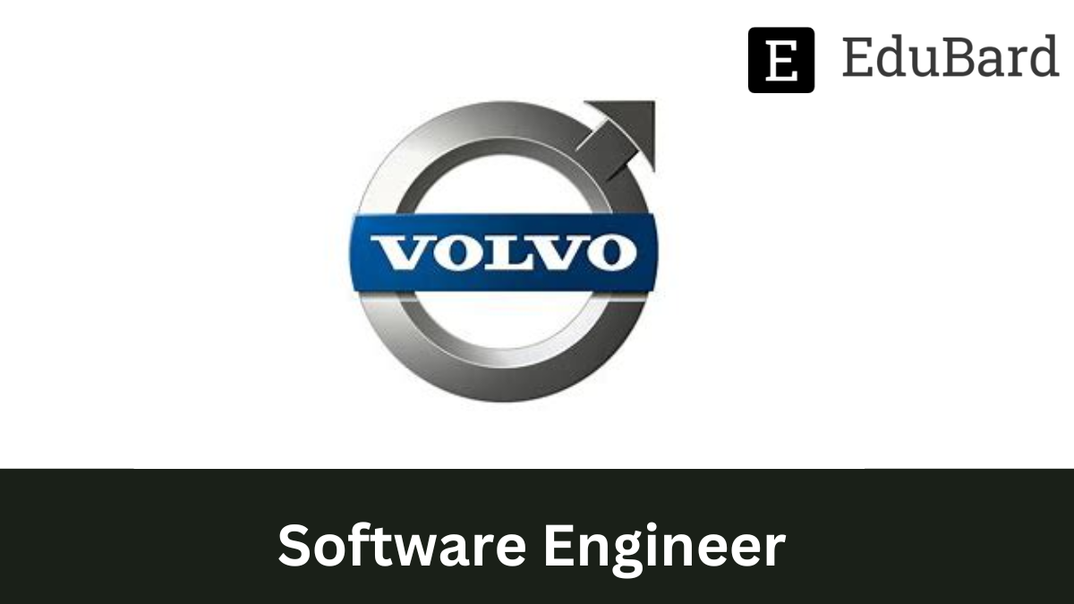 VOLVO | Software Engineer, Apply by 14 October 2022.