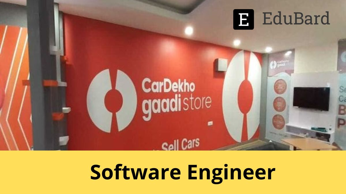 CARDEKHO | Application for Software Engineer, Apply now!
