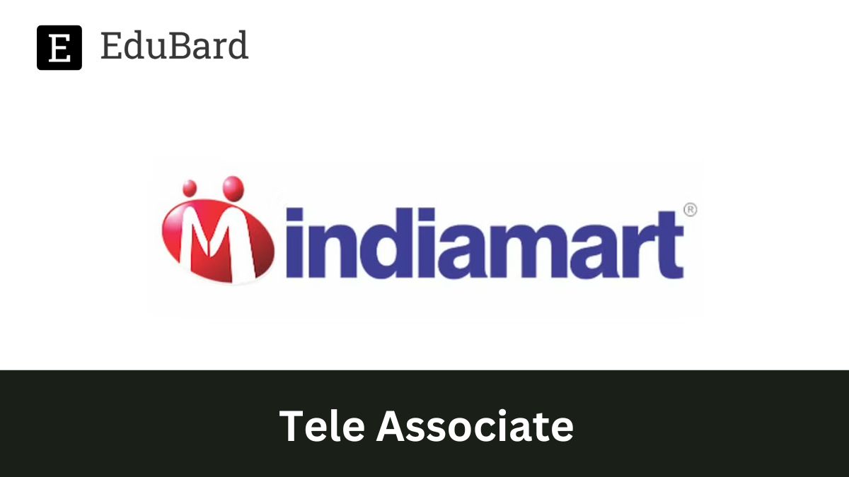 IndiaMART | Hiring for Tele Associate (Work From Home), Apply Now!