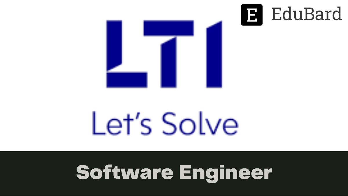 LTIMindtree - Hiring for Software Engineer, Apply now!
