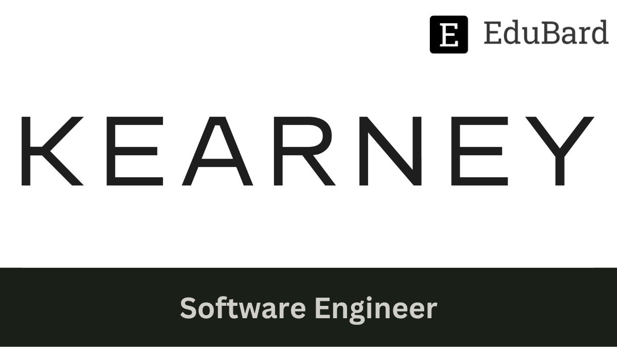 KEARNEY - Hiring for Software Engineer (Back-end developer), Apply now!