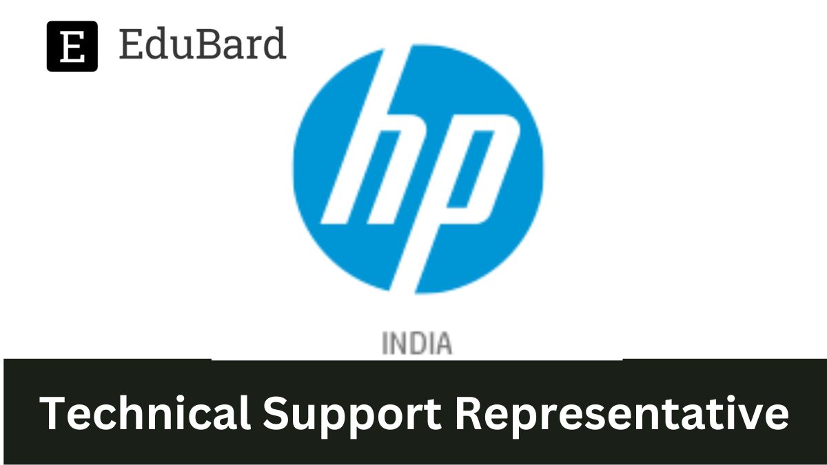 HP - Hiring for Technical Support Representative, Apply now!