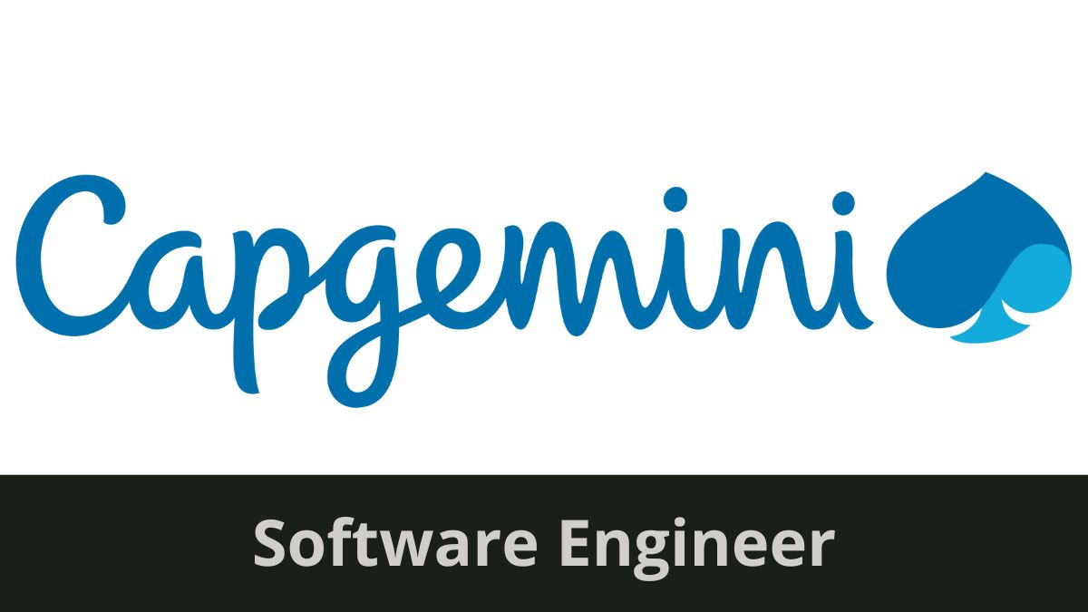 Capgemini | Hiring for Software Engineer, Apply Now!