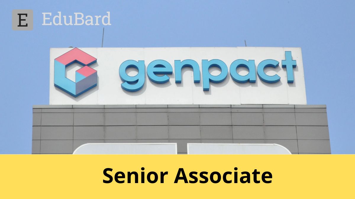Genpact | Hiring for Senior Associate - Java Prod support, Apply Now!