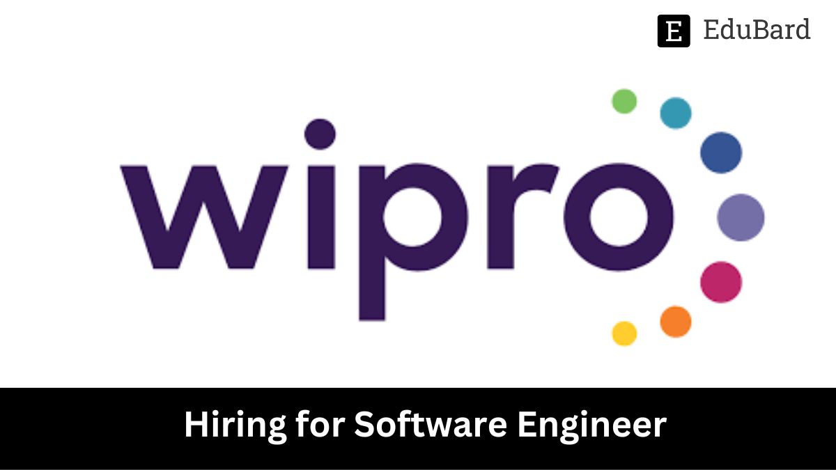 Wipro | Hiring for Software Engineer, Apply ASAP!