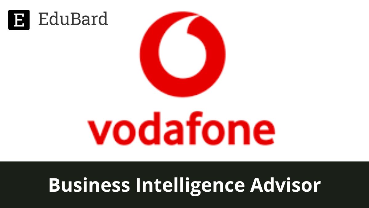 Vodafone | Internship as a Business Intelligence Advisor, Apply now!