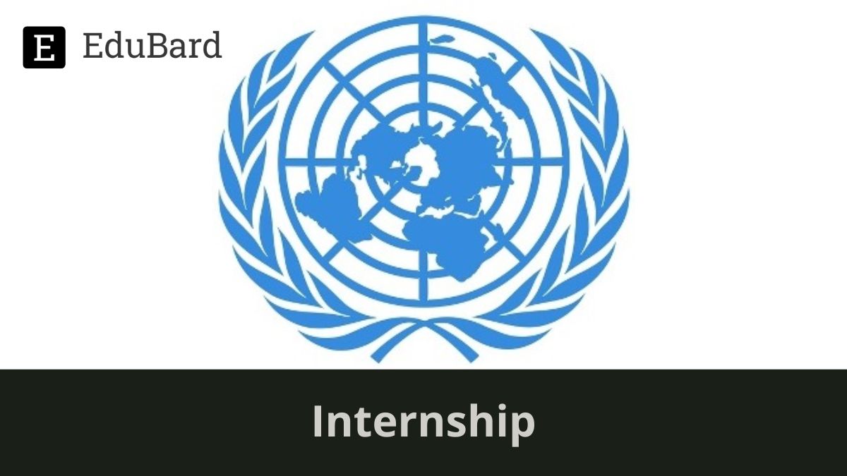 Internship in United Nations (Environment Affairs), Apply by 23rd September 2022