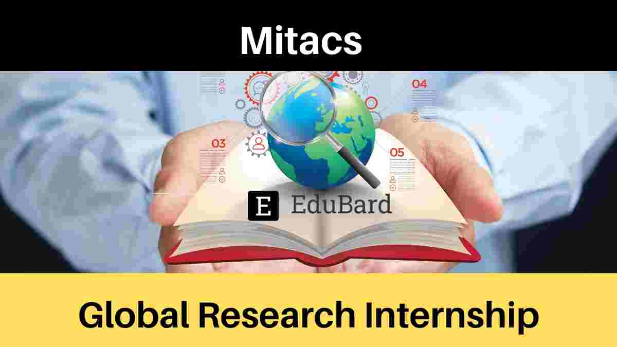 Globalink Research Internship at Mitacs; Apply by Sept. 22nd, 2021