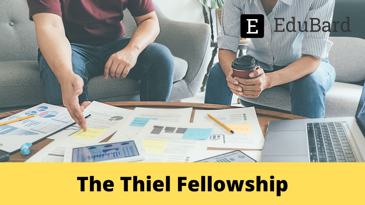Applications are invited for the Thiel Fellowship, Apply Now!