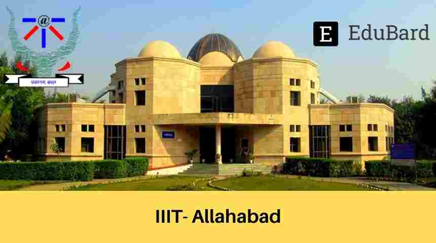 IIIT Allahabad is hiring for Project Associate; Apply by 23rd May 2022