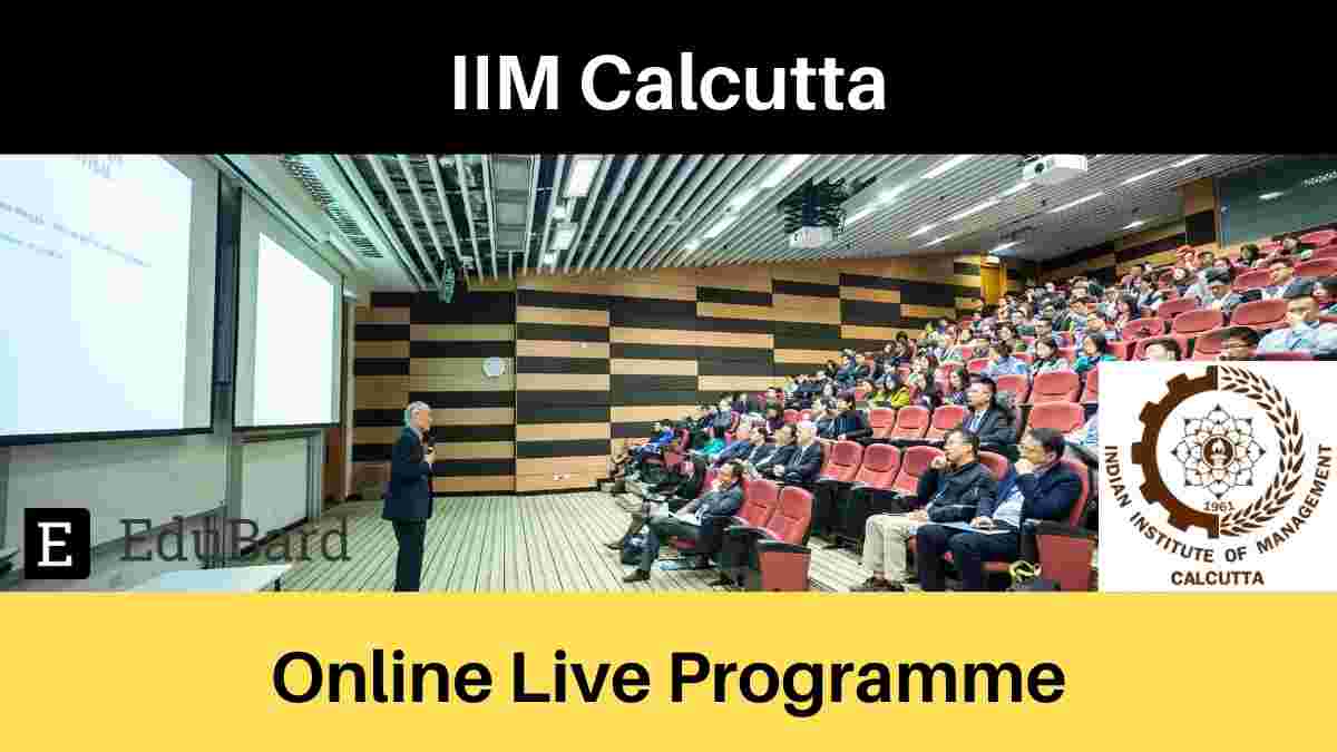 IIM Calcutta | Live Program on Interpersonal Effectiveness and Leadership Excellence