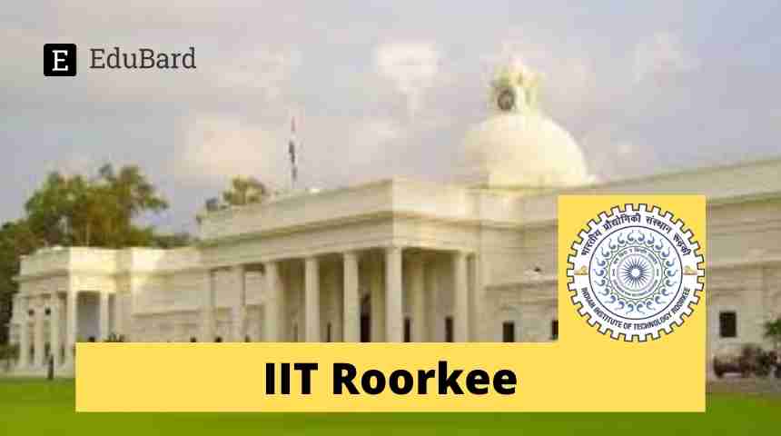IIT Roorkee- Junior Research Fellow (JRF) Opening, 31,000/- p.m.; Apply by May 24, 2021