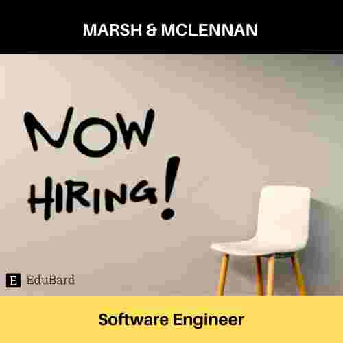 MARSH & MCLENNAN is Hiring for Trainee Software Engineer, Apply now