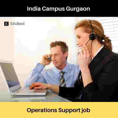 American Express is hiring for Operations Support, Apply now