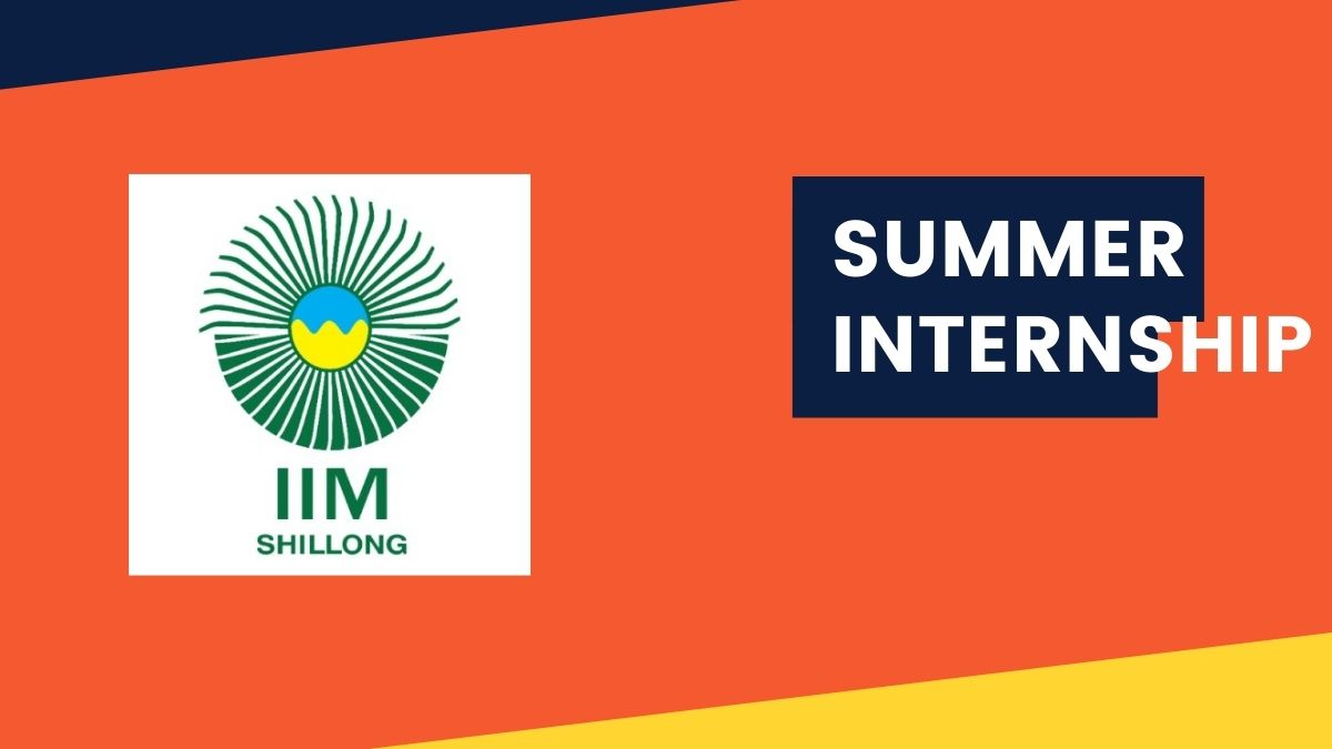 IIM Shillong | Internship Opportunity at Dr. Kalam Centre; Apply now