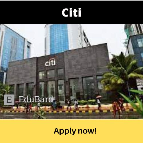 CITI | Application for Application Developer, Apply now!