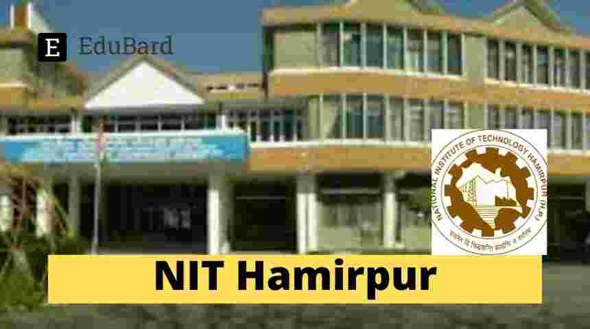 NIT Hamirpur FDP on Teaching Pedagogy and Impactful Research, Certification