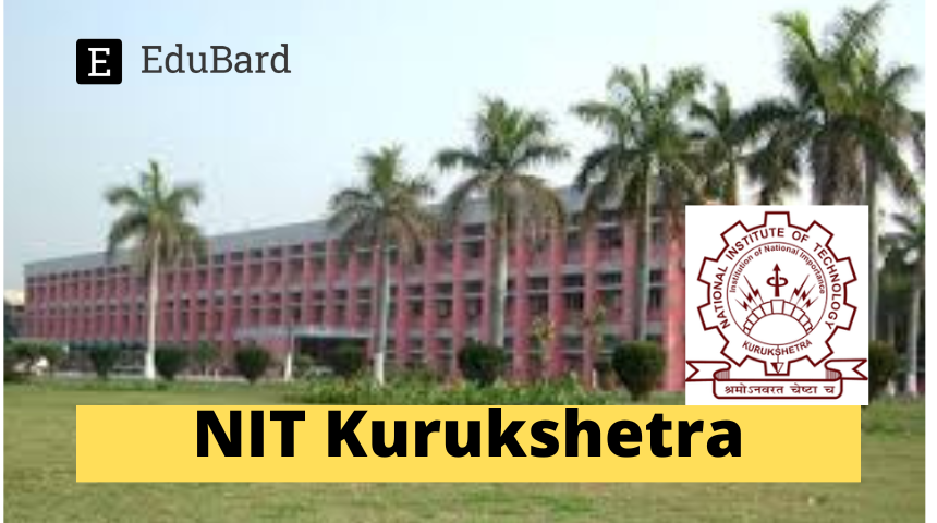 NIT Kurukshetra | National Conference on Intelligent Electronic Systems and Applications (NCIESA-2024), Apply by 15th December 2023!