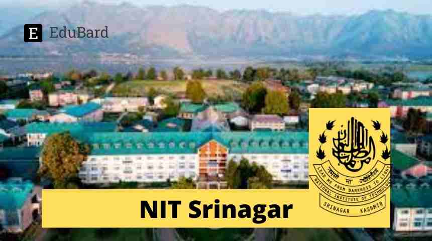NIT Srinagar | Application for Patent Filling Workshop, Apply now
