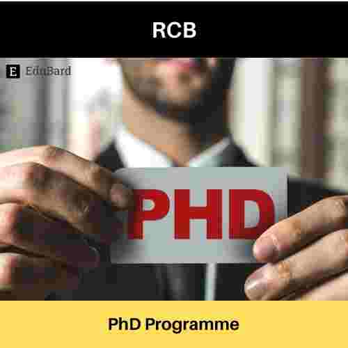 Applications invited for Ph.D. Program in Biostatistics at RCB, Apply by 31ˢᵗ August 2021.
