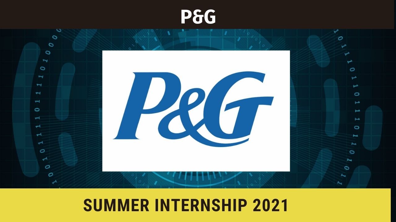 Apply Now to the summer internship at P&G