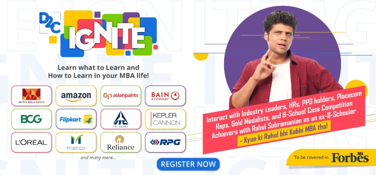 Dare 2 Compete- IGNITE’21 | A curated series of interactive sessions for MBA students!
