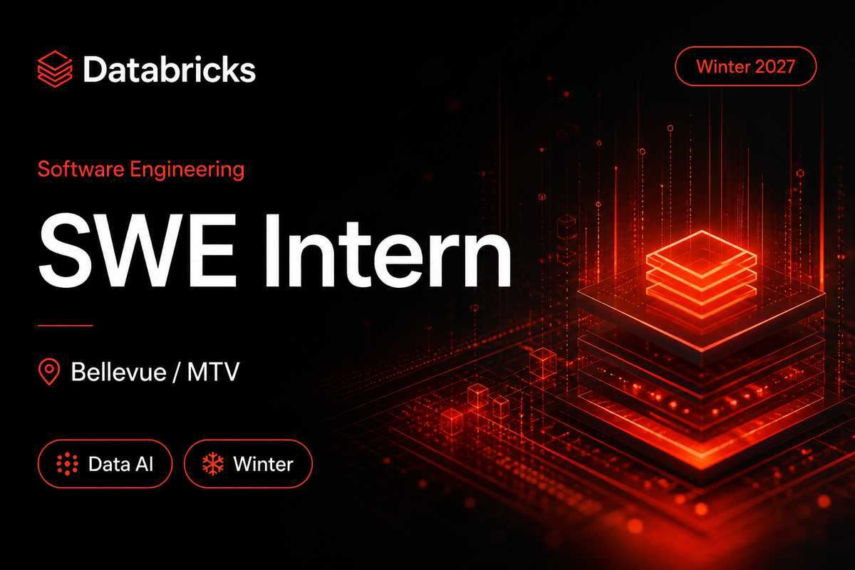 Databricks Software Engineering Intern (2027 Start) - Winter | Bellevue · 2027