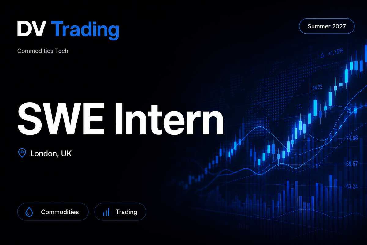 DV Trading Software Engineer Intern - DV Commodities | London · 2027