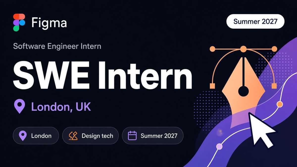 Figma Software Engineer Intern | London · Summer 2027