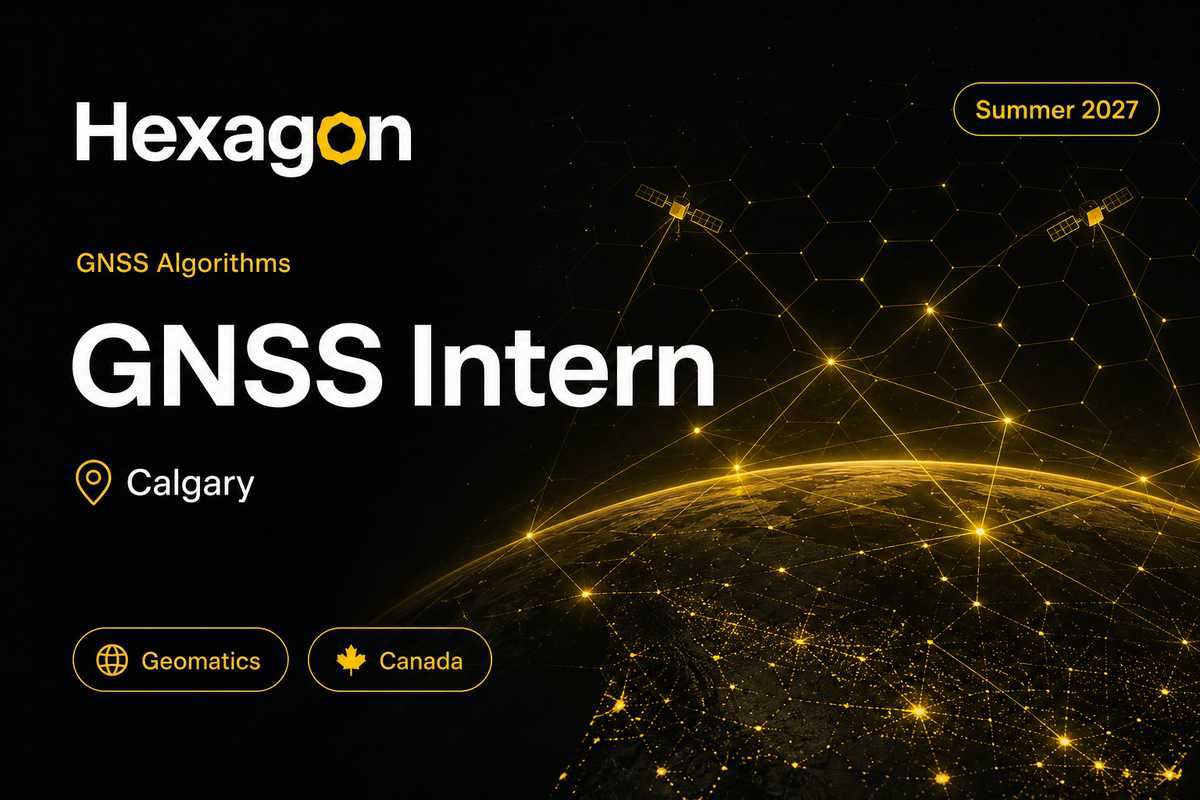 Hexagon Geomatics Engineer Intern | Calgary · 2027
