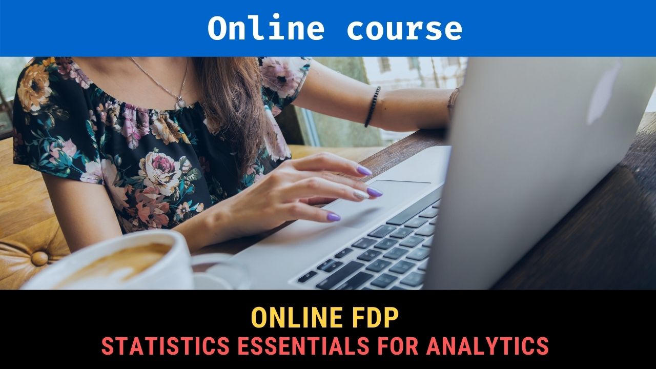 Statistics Essentials for Analytics Online course, Apply Now