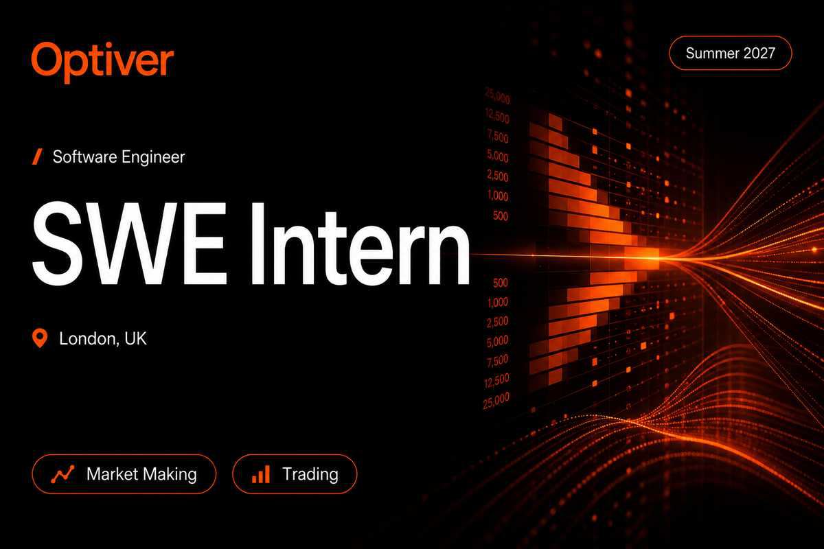 Optiver Software Engineer Intern | London · 2027