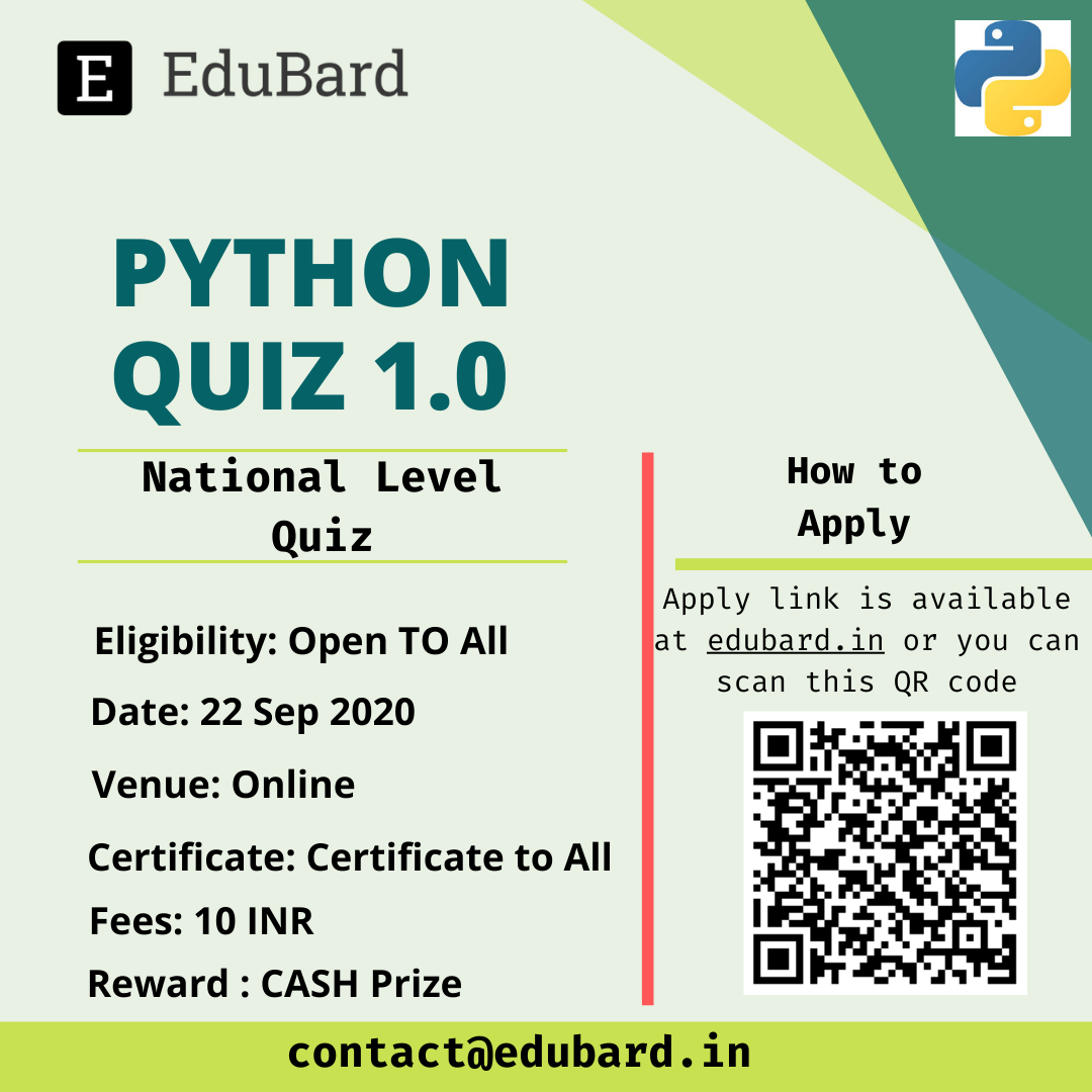 Python Quiz 1.0 Result
