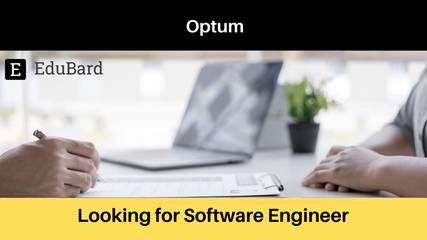 Optum | Applications are invited for Software Engineer, Apply Now!