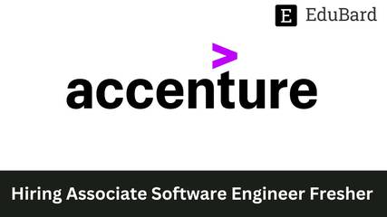Accenture Hiring Associate Software Engineer Fresher, Apply Now!