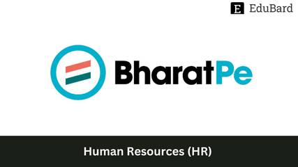 Internship Opportunity | BharatPe as an HR, Apply by 11th April 2023!
