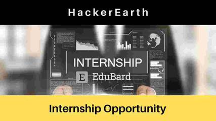 HackerEarth is recruiting for Engineering Intern, Apply Now
