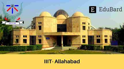 IIIT Allahabad | Hiring for JRF/SRF/Postdoc/TRA Positions; Apply by May 9th, 2022
