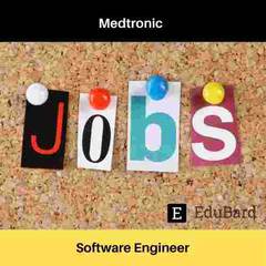 Medtronic is hiring for Software Engineer, Apply now