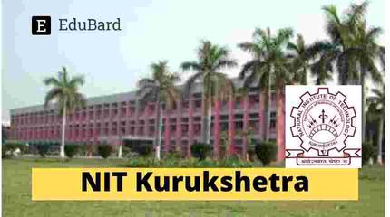 NIT Kurukshetra | STC on Image Processing and Its Applications Using MATLAB, Apply by July 10ᵗʰ 2022