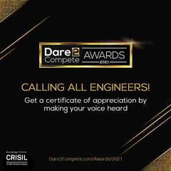 Get FREE Certificate | Dare2Compete Awards 2021 Survey and Voting
