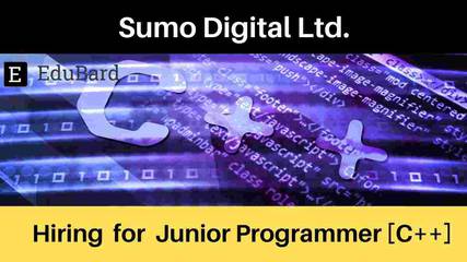 Hiring for Junior Programmer (C++) at Sumo Digital Ltd.; Apply Now