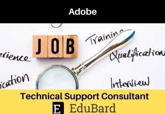 Job Opportunity: Technical Support Consultant at Adobe [Apply Now]